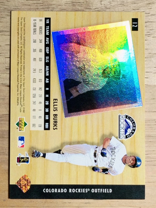 1997 UD3 #12 Ellis Burks