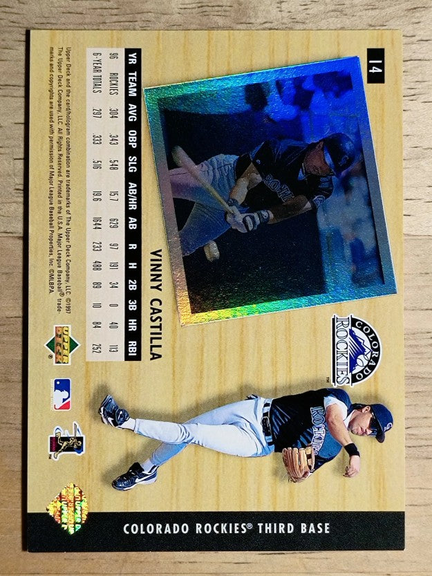 1997 UD3 #14 Vinny Castilla
