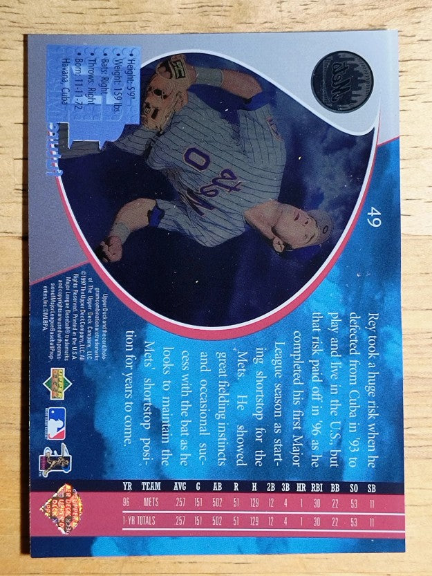 1997 UD3 #49 Rey Ordonez
