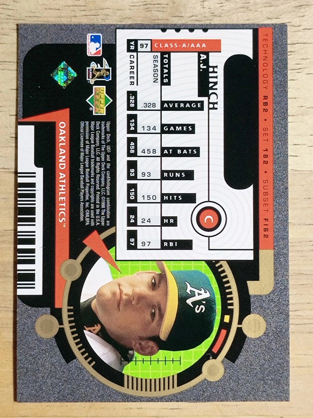 1998 UD3 #182 A.J. Hinch FR