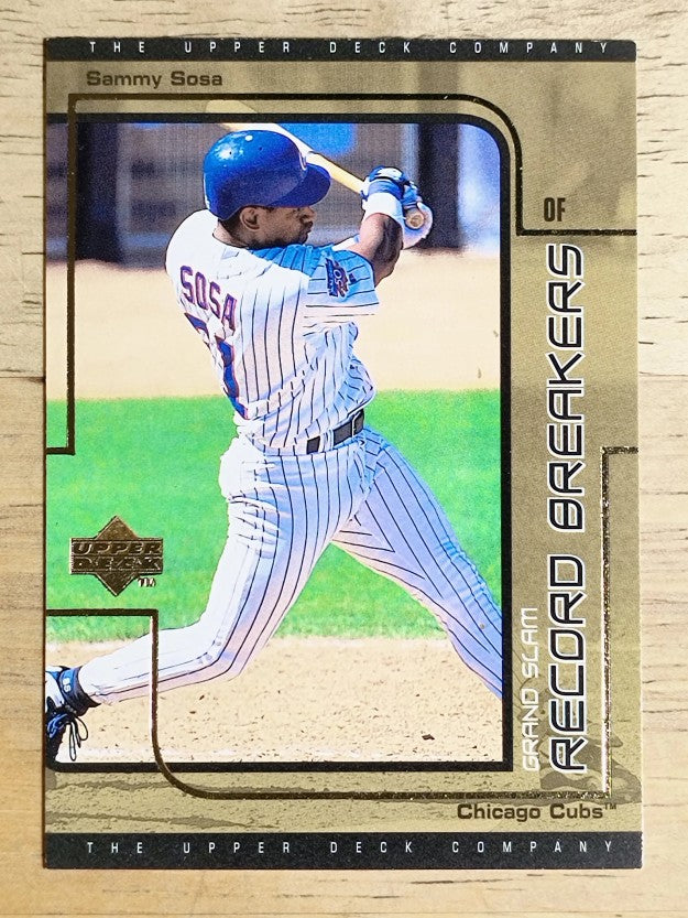 1999 UD Choice Record Breakers #G9 Sammy Sosa (NM)