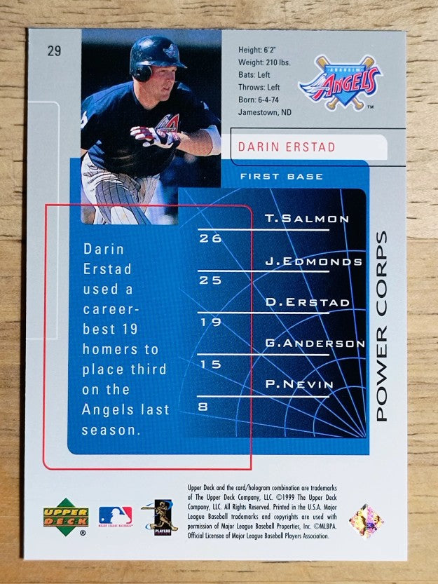 1999 Upper Deck Challengers for 70 #29 Darin Erstad