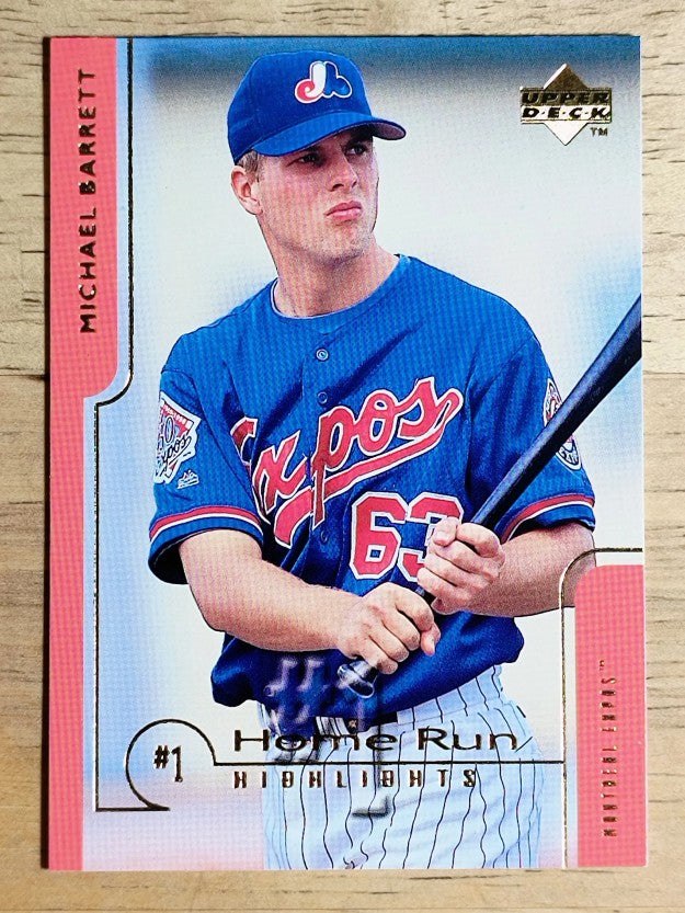 1999 Upper Deck Challengers for 70 #87 Michael Barrett HRH
