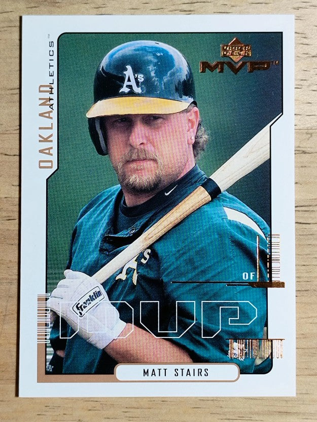 2000 Upper Deck MVP #19 Matt Stairs
