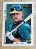 2000 Upper Deck MVP #19 Matt Stairs