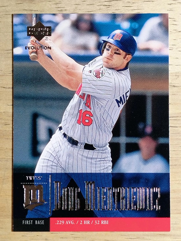 2001 Upper Deck Evolution #31 Doug Mientkiewicz