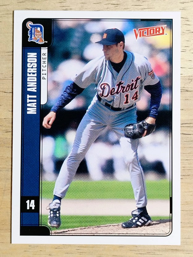 2001 Upper Deck Victory #198 Matt Anderson