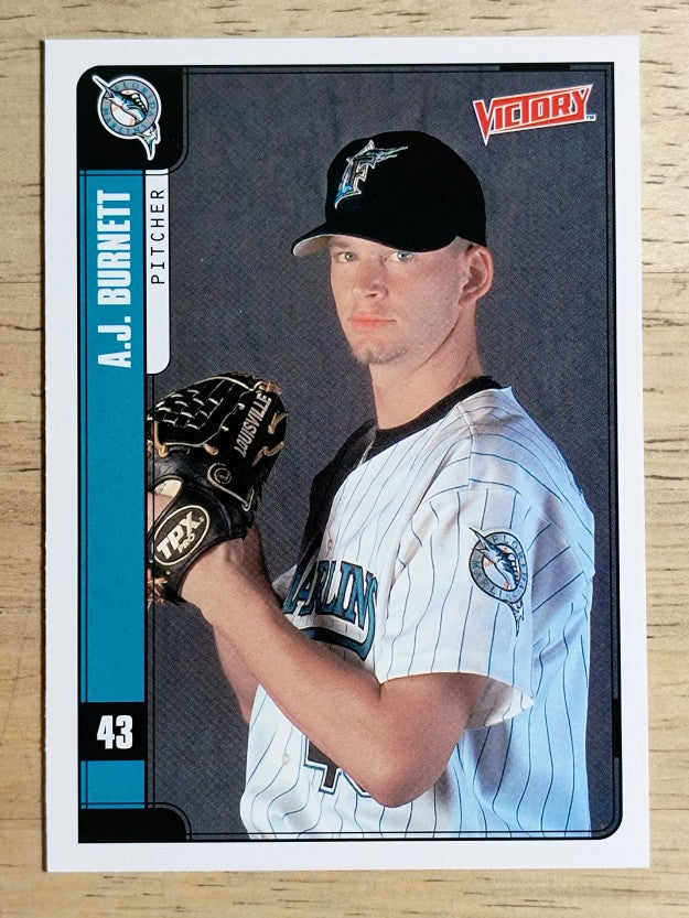 2001 Upper Deck Victory #436 A.J. Burnett