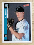 2001 Upper Deck Victory #436 A.J. Burnett