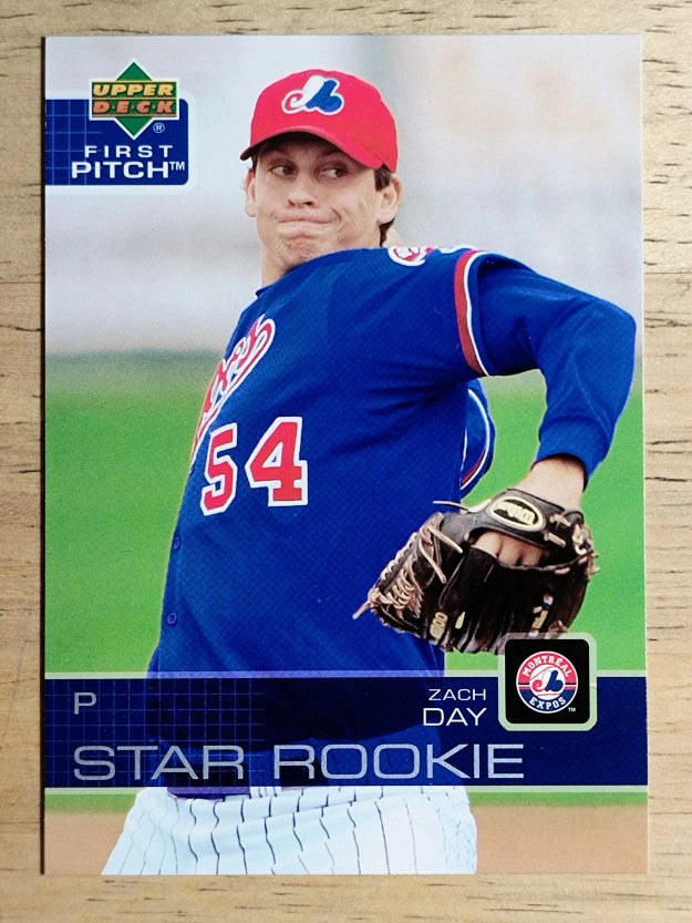 2003 Upper Deck First Pitch #18 Zach Day SR