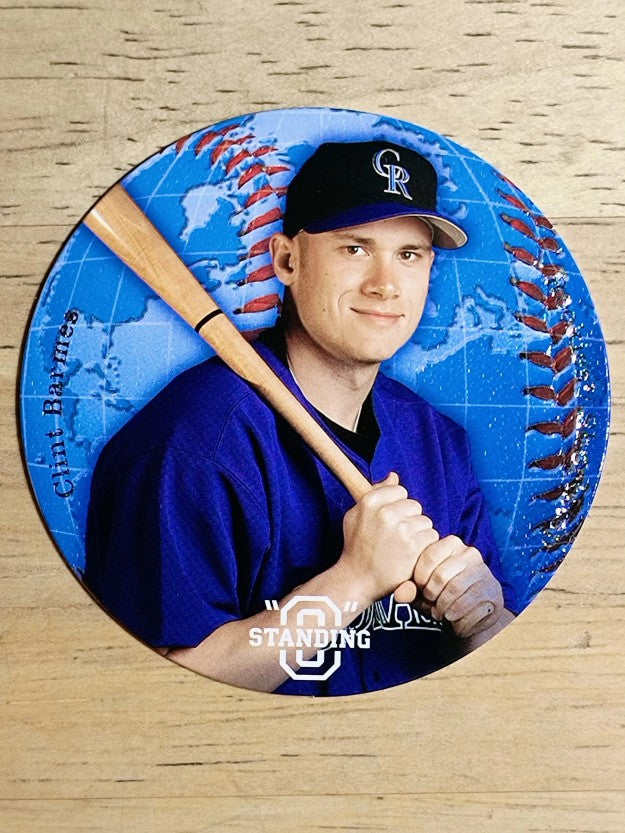 2003 Upper Deck Standing O Die Cuts #100 Clint Barmes WP