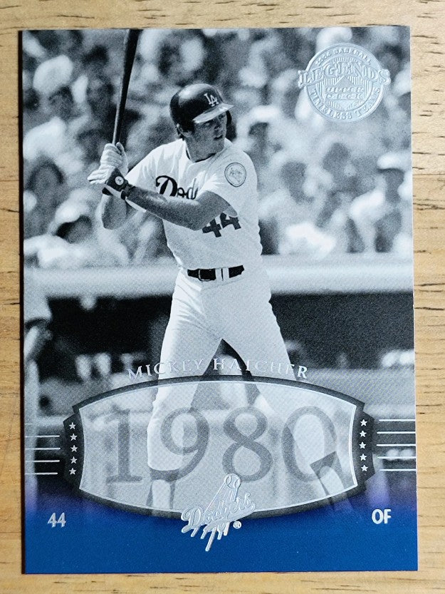 2004 UD Legends Timeless Teams #180 Mickey Hatcher 80