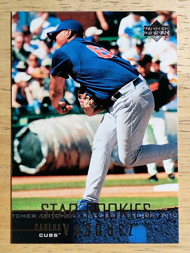 2004 Upper Deck #496 Carlos Vasquez SR RC