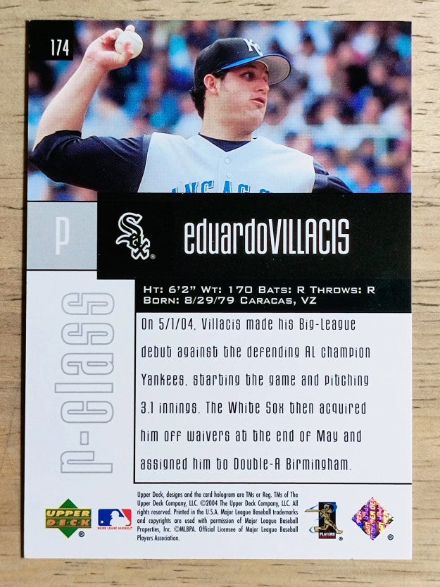 2004 Upper Deck r-class #174 Eduardo Villacis TC RC