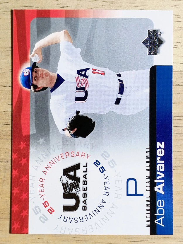 2004 USA Baseball 25th Anniversary #4 Abe Alvarez