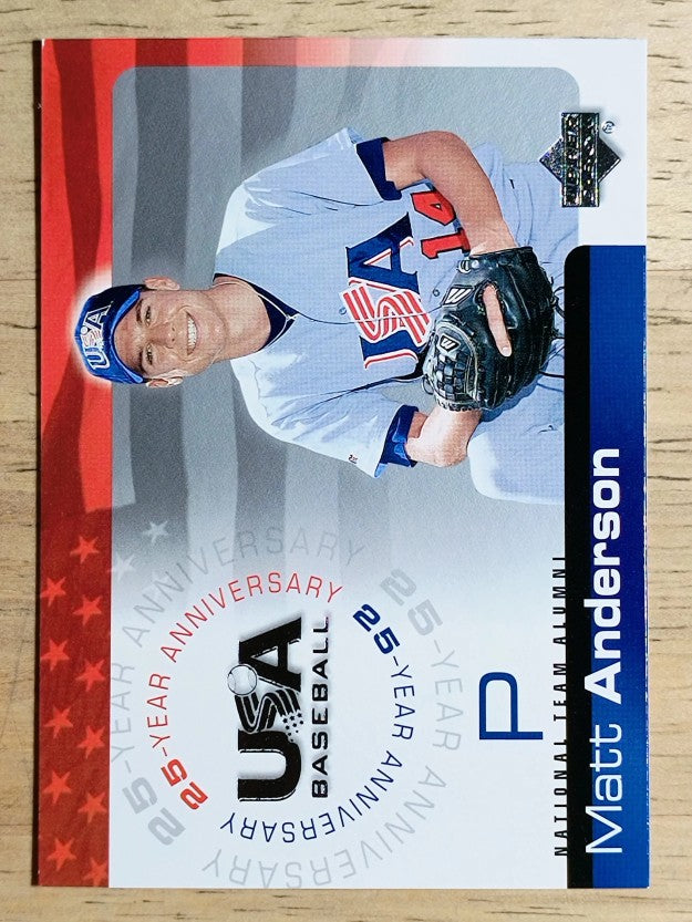 2004 USA Baseball 25th Anniversary #5 Matt Anderson