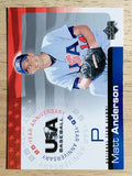2004 USA Baseball 25th Anniversary #5 Matt Anderson