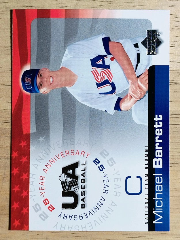 2004 USA Baseball 25th Anniversary #10 Michael Barrett