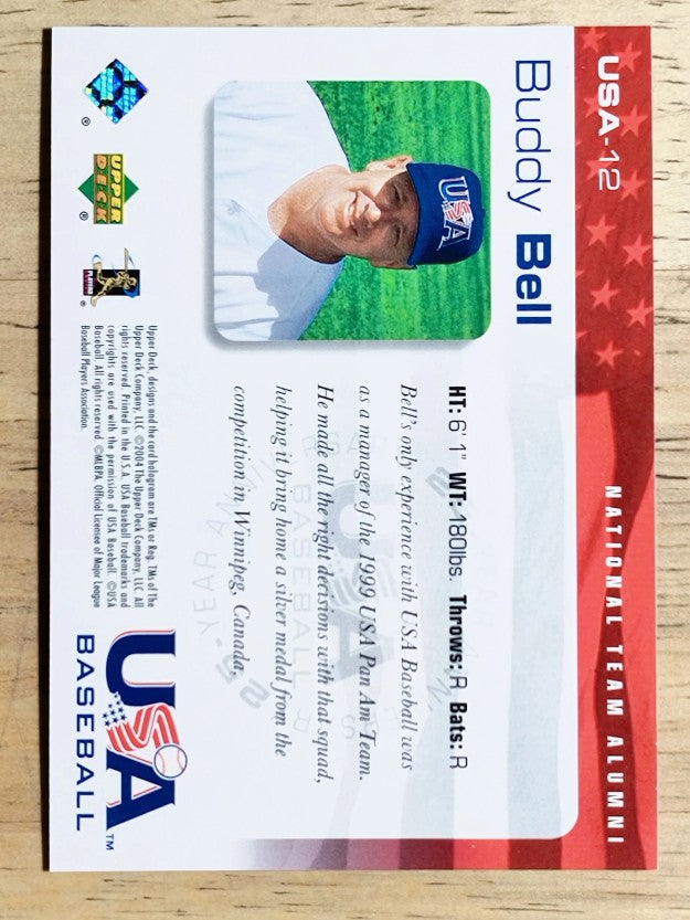 2004 USA Baseball 25th Anniversary #12 Buddy Bell