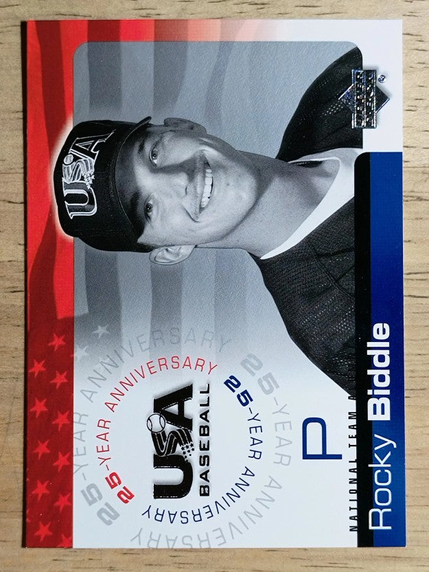 2004 USA Baseball 25th Anniversary #16 Rocky Biddle