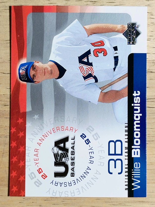 2004 USA Baseball 25th Anniversary #18 Willie Bloomquist