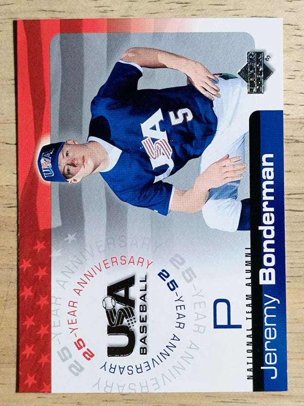 2004 USA Baseball 25th Anniversary #19 Jeremy Bonderman