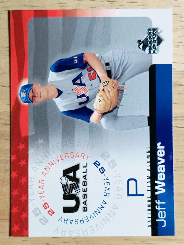 2004 USA Baseball 25th Anniversary #20 Jeff Weaver