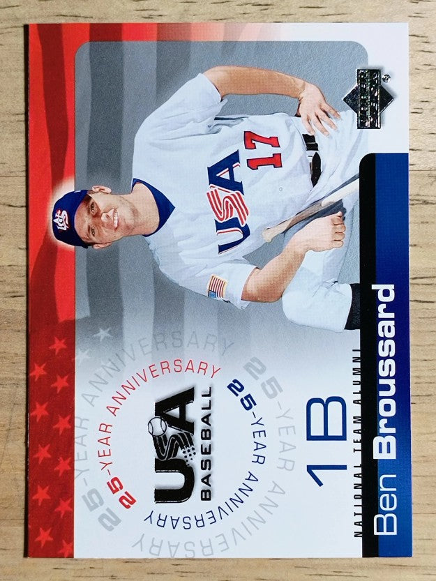 2004 USA Baseball 25th Anniversary #26 Ben Broussard