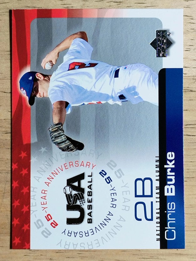 2004 USA Baseball 25th Anniversary #30 Chris Burke