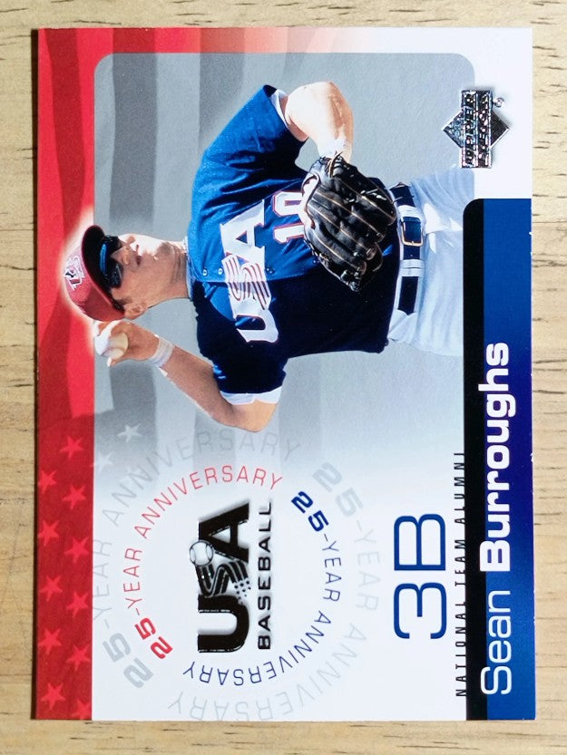 2004 USA Baseball 25th Anniversary #34 Sean Burroughs