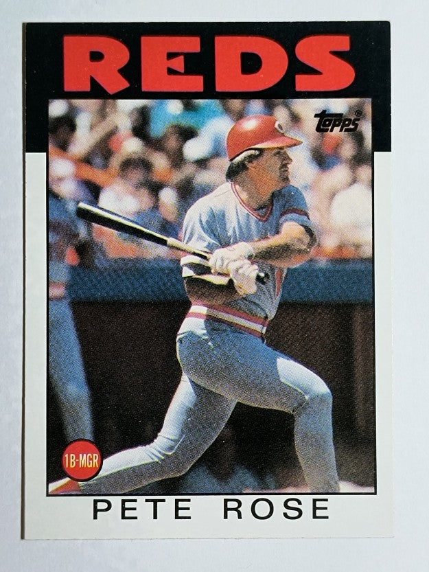 1986 Topps #1 Pete Rose