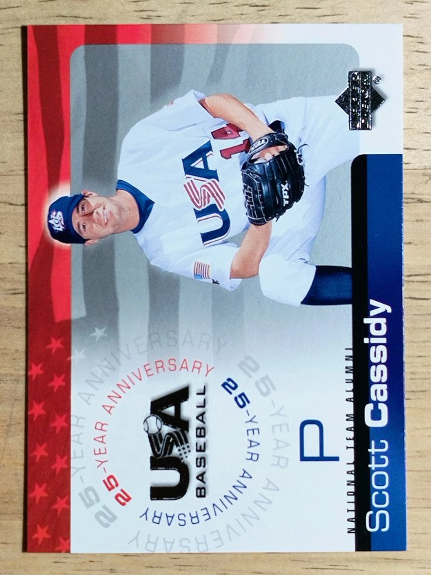 2004 USA Baseball 25th Anniversary #37 Scott Cassidy