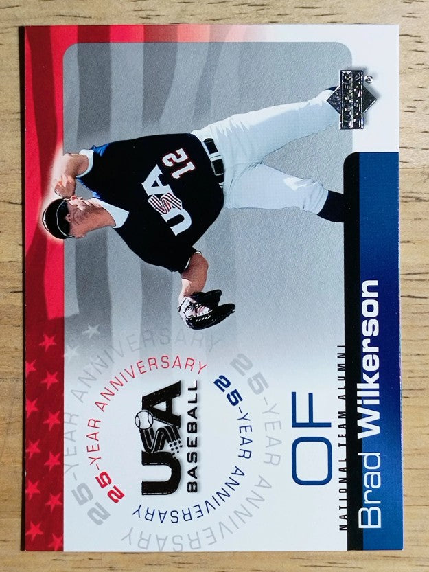 2004 USA Baseball 25th Anniversary #42 Brad Wilkerson