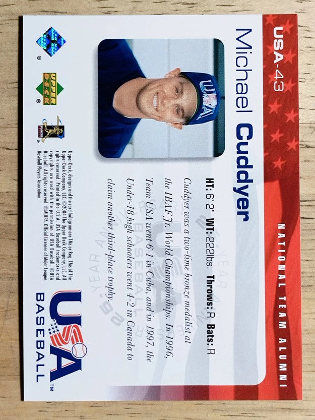 2004 USA Baseball 25th Anniversary #43 Michael Cuddyer