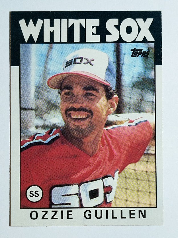 1986 Topps #254 Ozzie Guillen RC