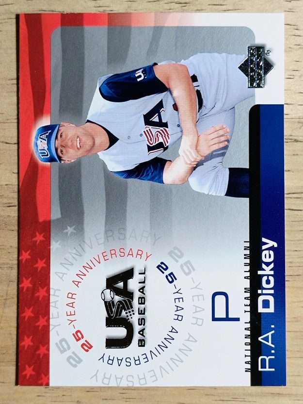 2004 USA Baseball 25th Anniversary #47 R.A. Dickey