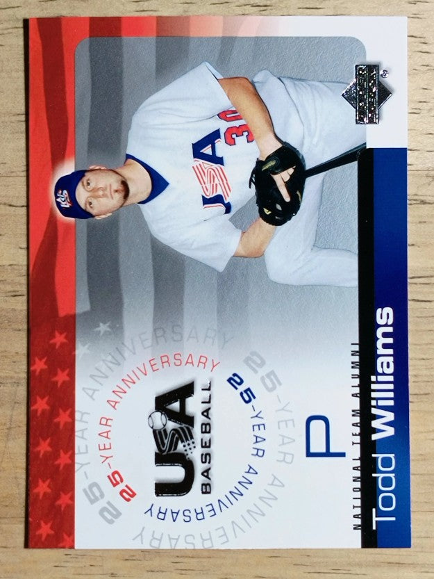 2004 USA Baseball 25th Anniversary #52 Todd Williams