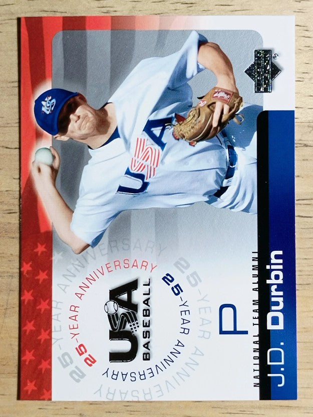 2004 USA Baseball 25th Anniversary #54 J.D. Durbin