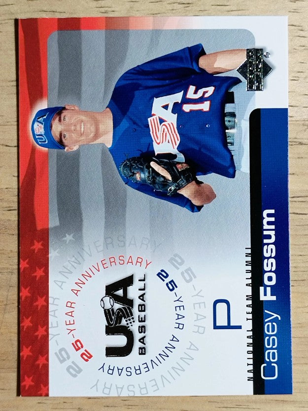 2004 USA Baseball 25th Anniversary #59 Casey Fossum