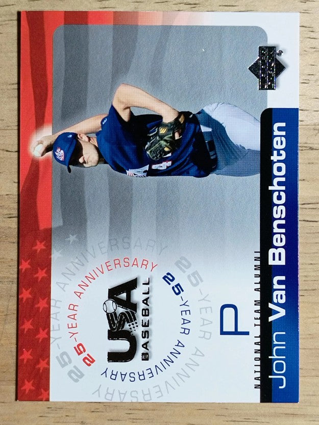 2004 USA Baseball 25th Anniversary #63 John VanBenschoten