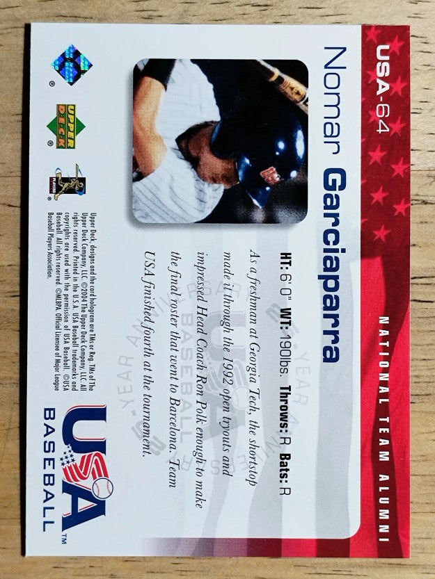 2004 USA Baseball 25th Anniversary #64 Nomar Garciaparra