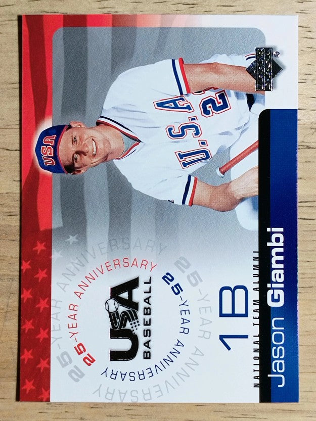 2004 USA Baseball 25th Anniversary #67 Jason Giambi