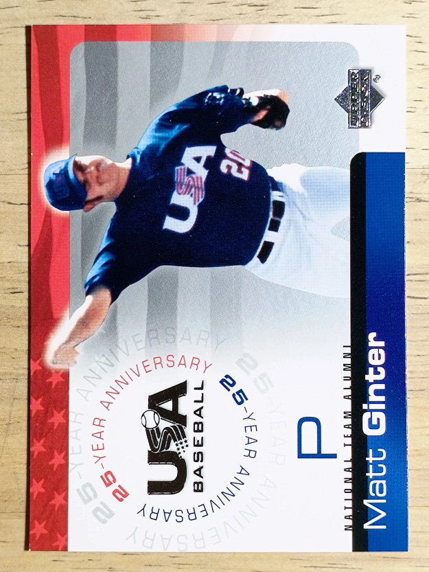 2004 USA Baseball 25th Anniversary #68 Matt Ginter