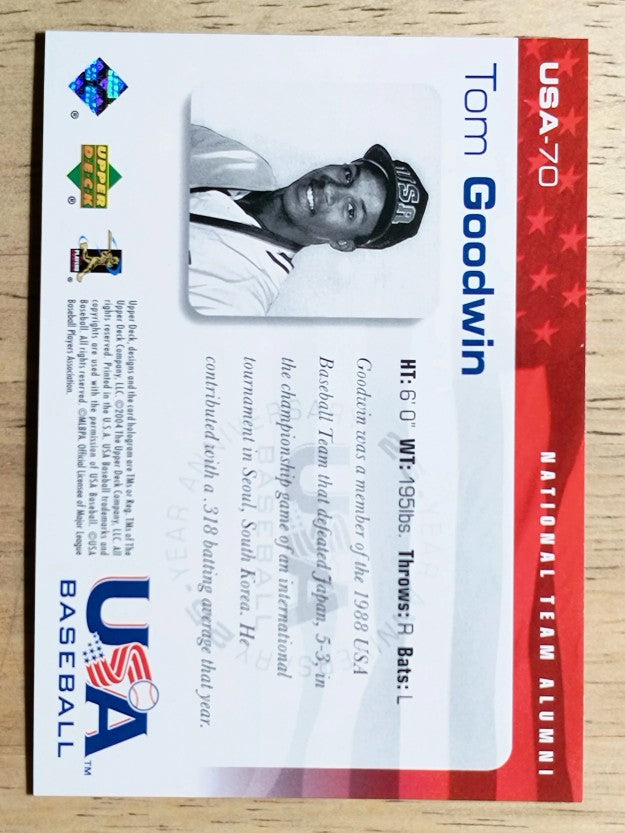 2004 USA Baseball 25th Anniversary #70 Tom Goodwin