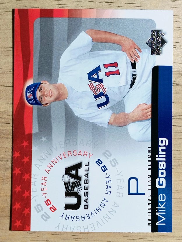 2004 USA Baseball 25th Anniversary #71 Mike Gosling