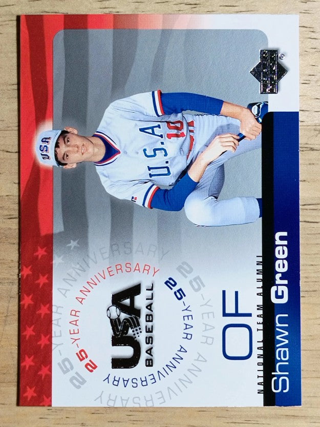 2004 USA Baseball 25th Anniversary #73 Shawn Green