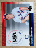 2004 USA Baseball 25th Anniversary #75 Todd Greene