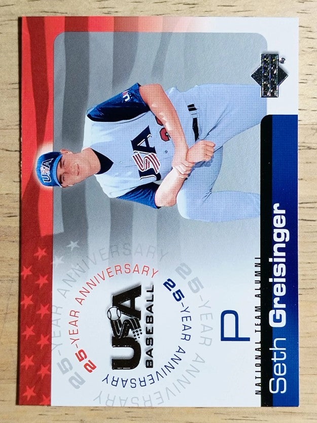 2004 USA Baseball 25th Anniversary #76 Seth Greisinger