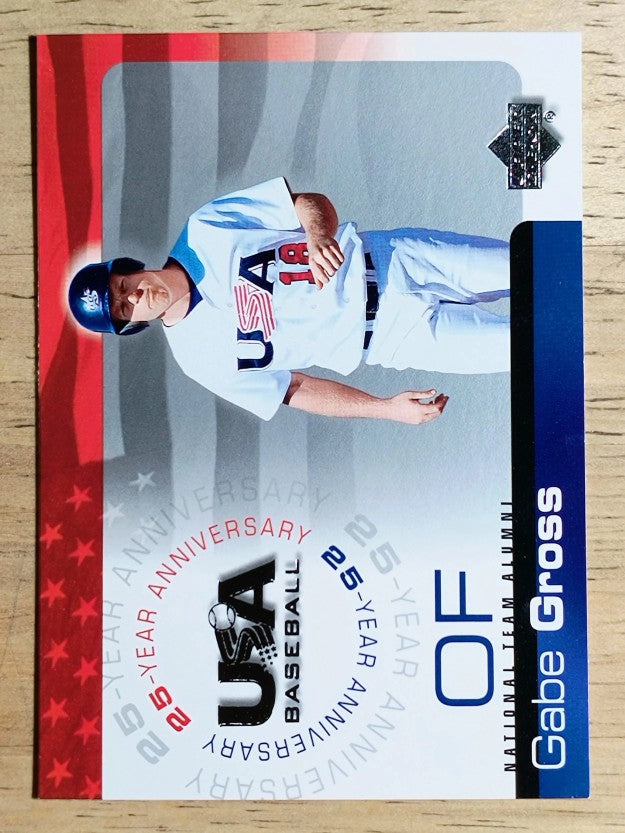 2004 USA Baseball 25th Anniversary #77 Gabe Gross