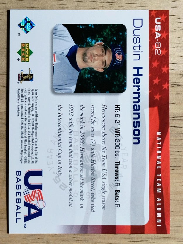 2004 USA Baseball 25th Anniversary #82 Dustin Hermanson